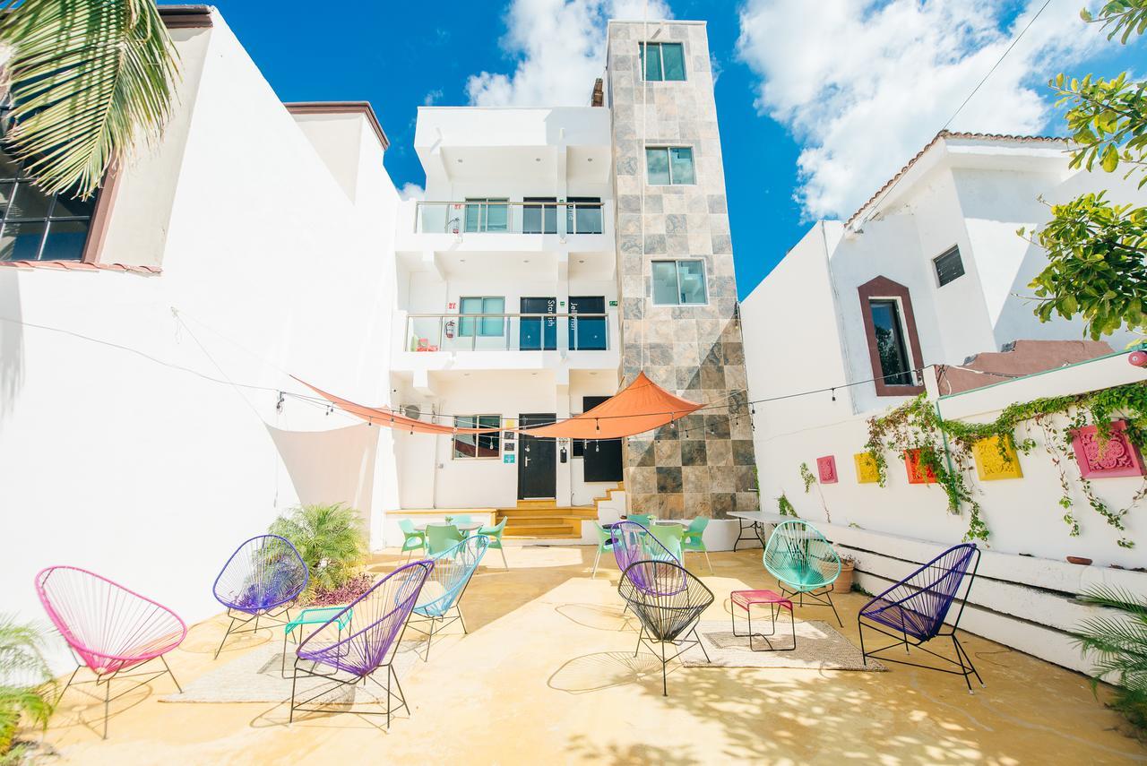 The Mermaid Hostel Beach (Adults Only) Cancún Zewnętrze zdjęcie