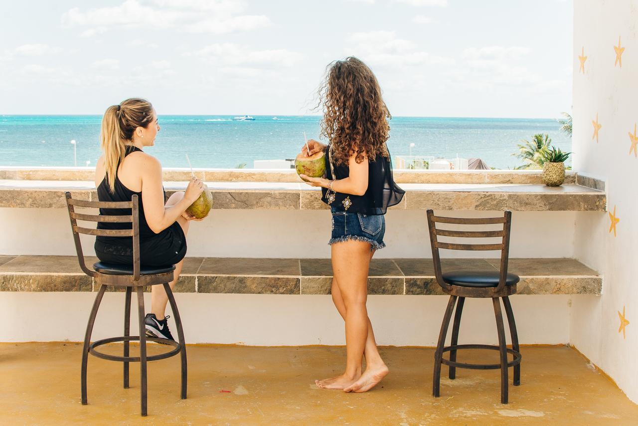The Mermaid Hostel Beach (Adults Only) Cancún Zewnętrze zdjęcie