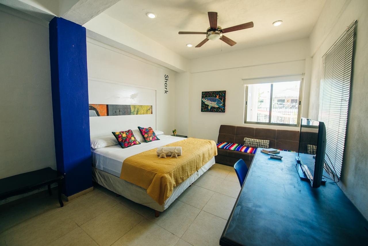 The Mermaid Hostel Beach (Adults Only) Cancún Zewnętrze zdjęcie