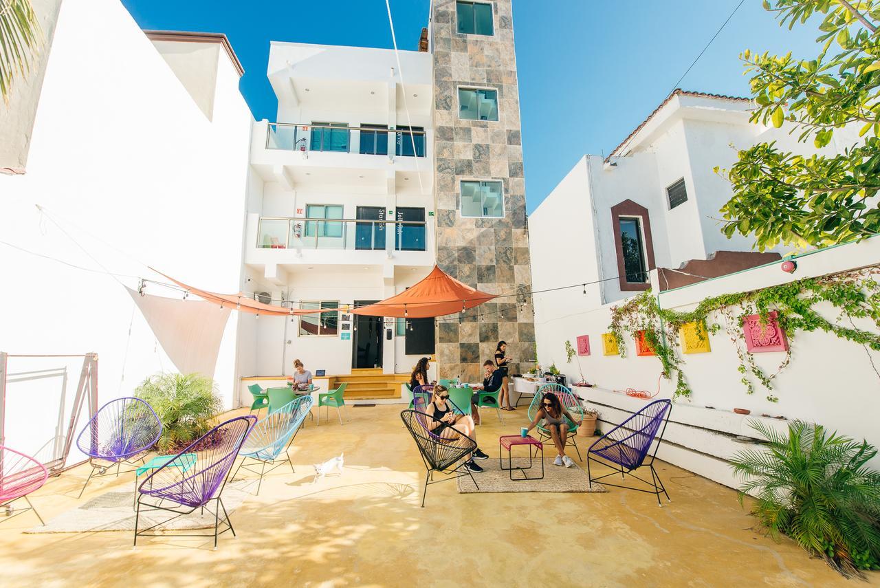 The Mermaid Hostel Beach (Adults Only) Cancún Zewnętrze zdjęcie